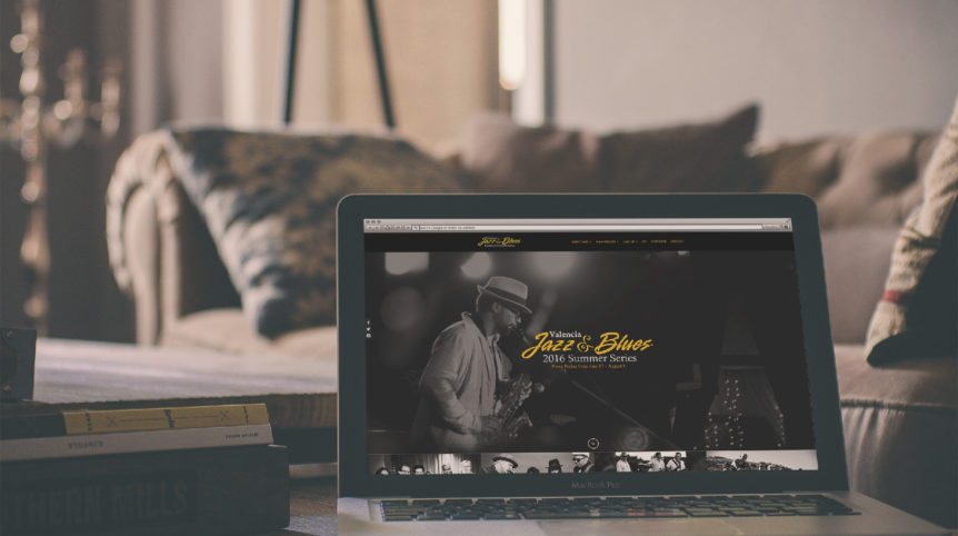 Valencia Jazz and Blues Concert Series (Santa Clarita Web Design)